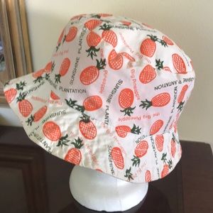 Vintage Fruit Print Bucket Hat from Sunshine Plantation